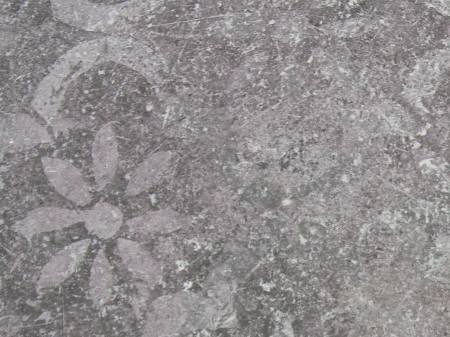 Keramische tuintegel Disegno Antracite deco 90x90x3